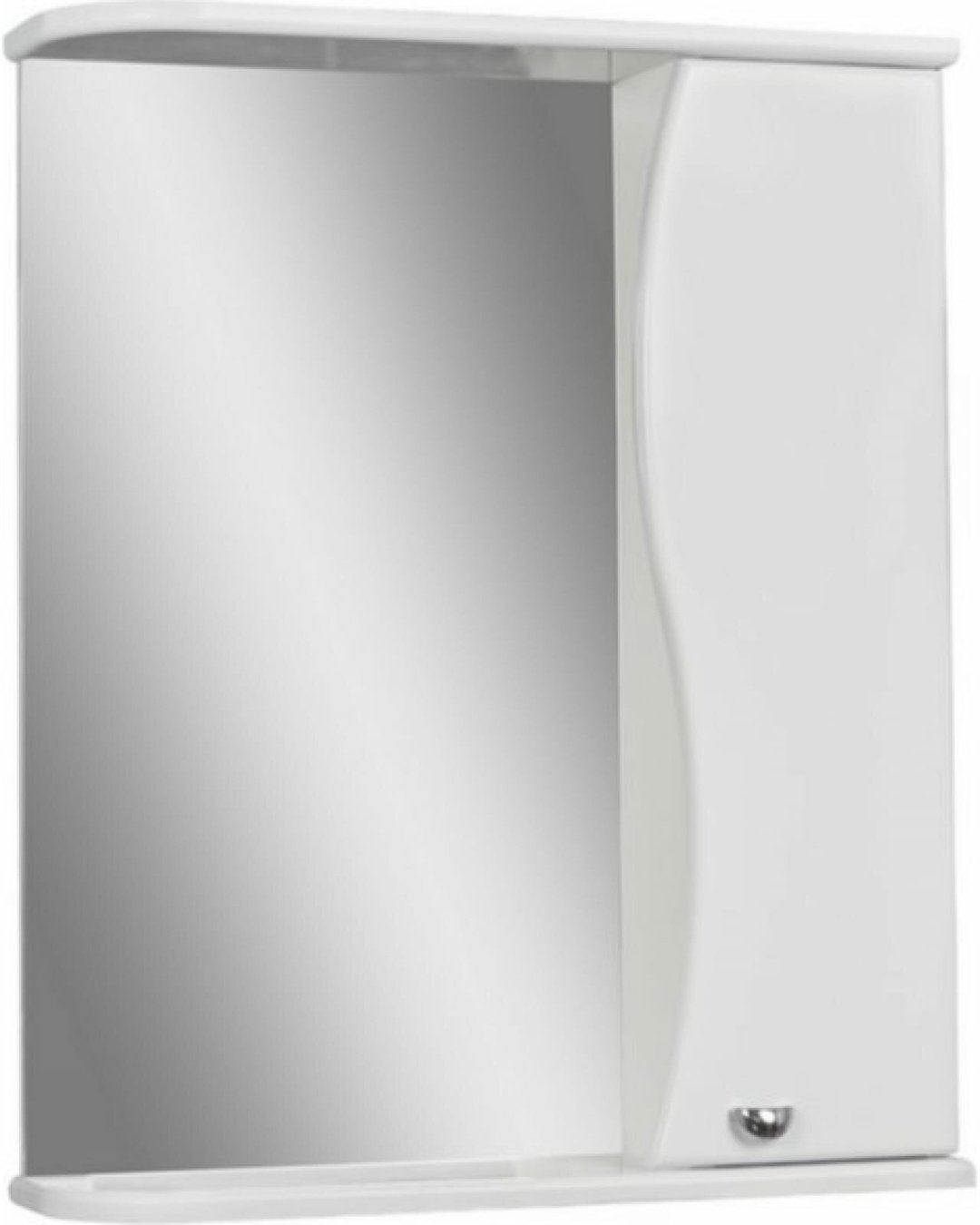 Шкаф зеркальный навесной Kabinka.kz DA1045HZ 56.6x15.5x70см белый купить,NaN