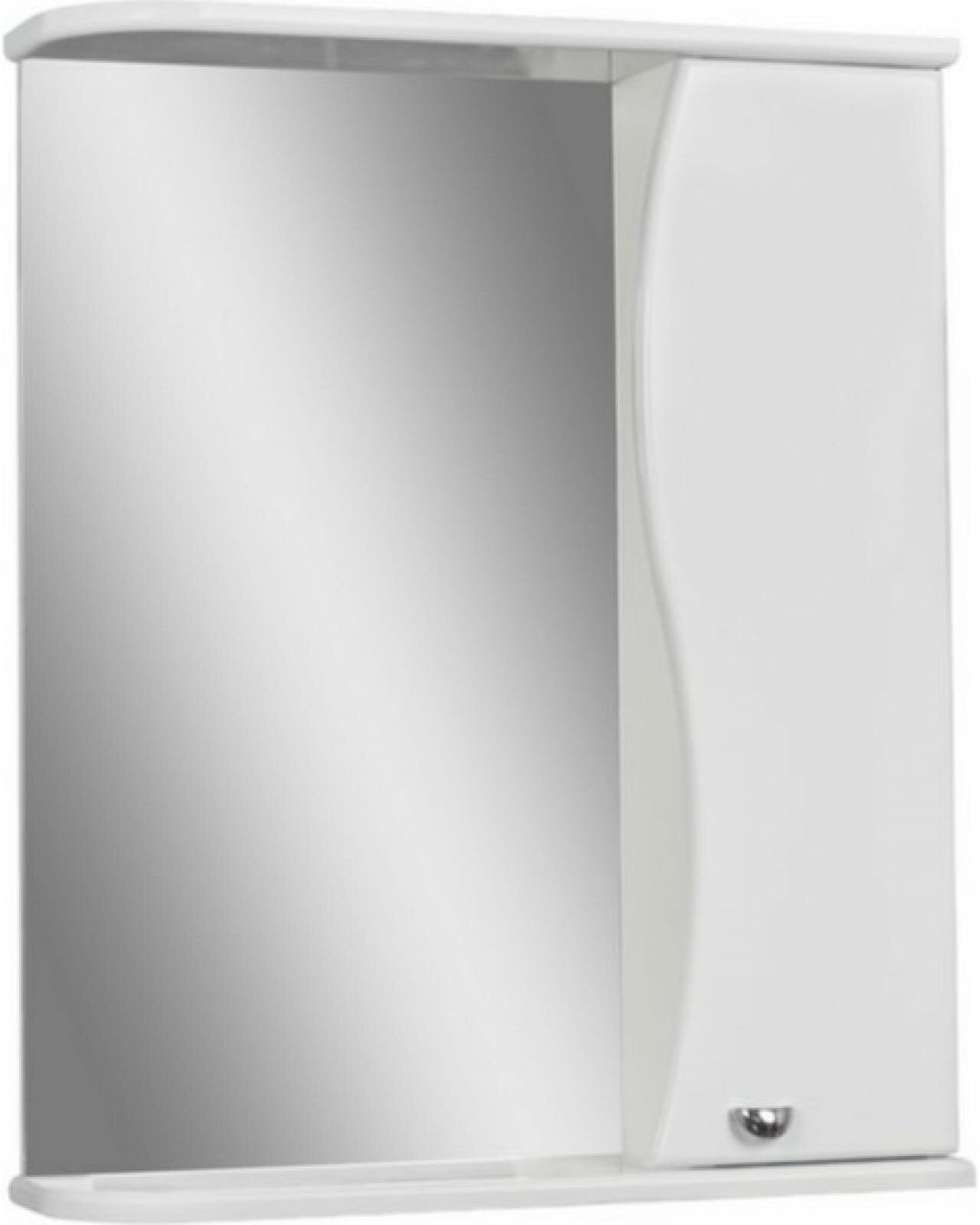 Шкаф зеркальный навесной Kabinka.kz DA1045HZ 56.6x15.5x70см белый купить,NaN