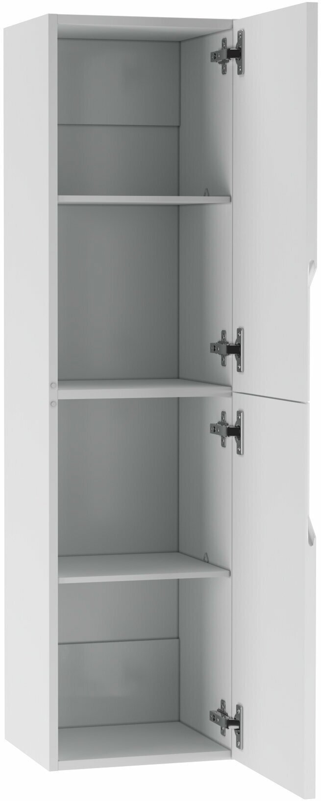 Шкаф-пенал навесной KABINKA.KZ DO1903P, 35x32.4x130.1 см, белый