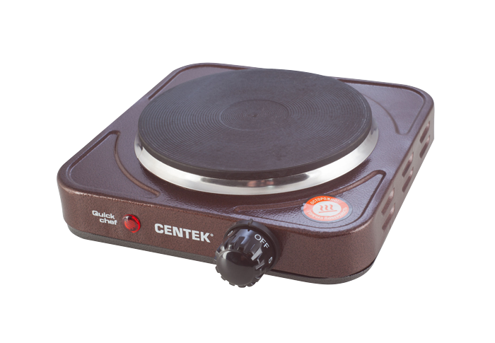 Электроплитка Centek CT-1506 Siberia коричневая - ForteMarket Электроплитка Centek CT-1506 Siberia коричневая купить,0