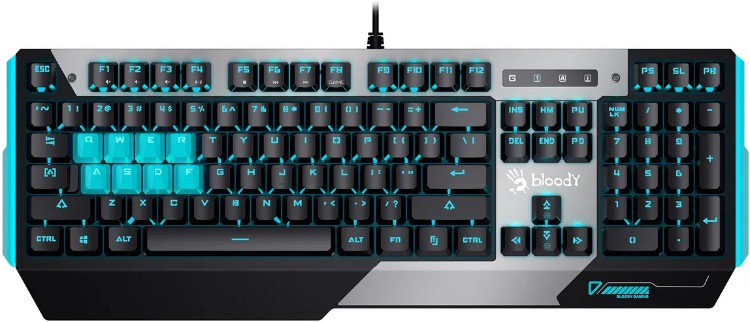 Клавиатура A4Tech Bloody B865 Black