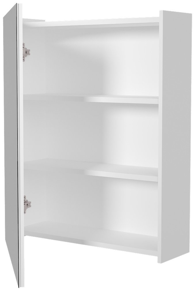 Шкаф зеркальный навесной Kabinka.kz Гранд 40x14x70см белый купить,NaN