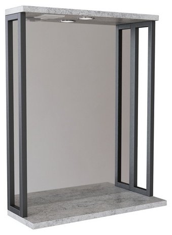 Шкаф навесной Mixline БРУКЛИН K0000074941, 60x15x69 см, серый