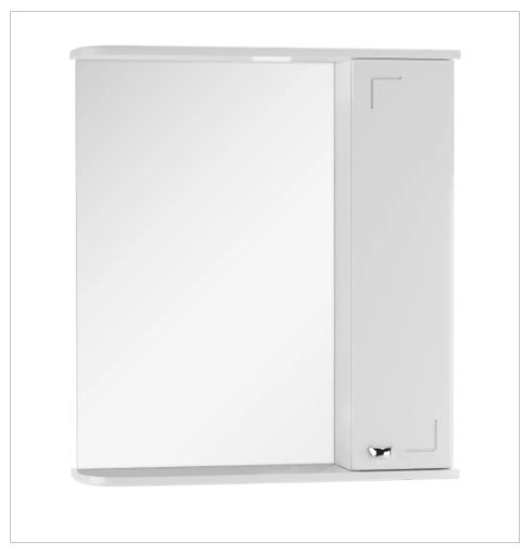 Шкаф навесной Айсберг DA1053HZ, 60x15x70 см, белый купить,NaN