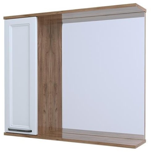 Шкаф навесной AVK Эрика 75x17.5x70см белый купить,NaN
