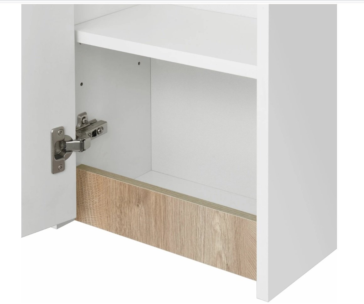 Шкаф навесной Акватон Марти, 35x23x80 см, белый