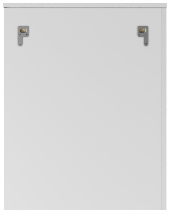 Шкаф зеркальный навесной KABINKA.KZ Лилия 55 левый, 55.6x15.1x70.1 см, белый