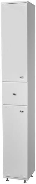 Шкаф-пенал напольный DOMINO Классик 30 В1, 30x32x200 см, белый