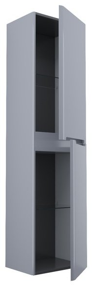 Шкаф-пенал навесной IDDIS EDI40L0i97, 40x30x150 см, светло серый