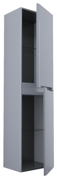 Шкаф-пенал навесной IDDIS EDI40L0i97 40x30x150см светло-серый купить,NaN