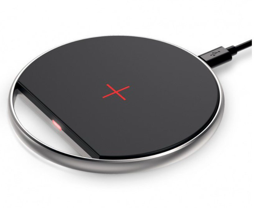 Беспроводное зарядное устройство Olmio 15W Quick Charge черное
