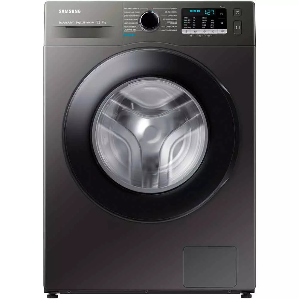 Стиральная машина Samsung WW 70AKAS22AXLT KZ Black