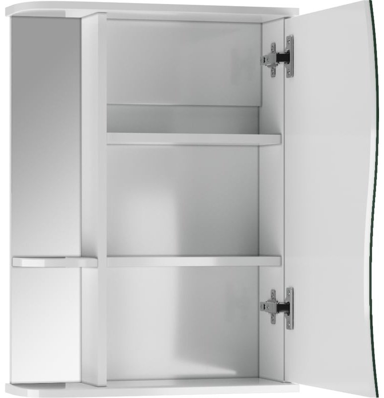 Шкаф зеркальный навесной Kabinka.kz DA1031HZ 51.6x15.7x70см белый купить,NaN