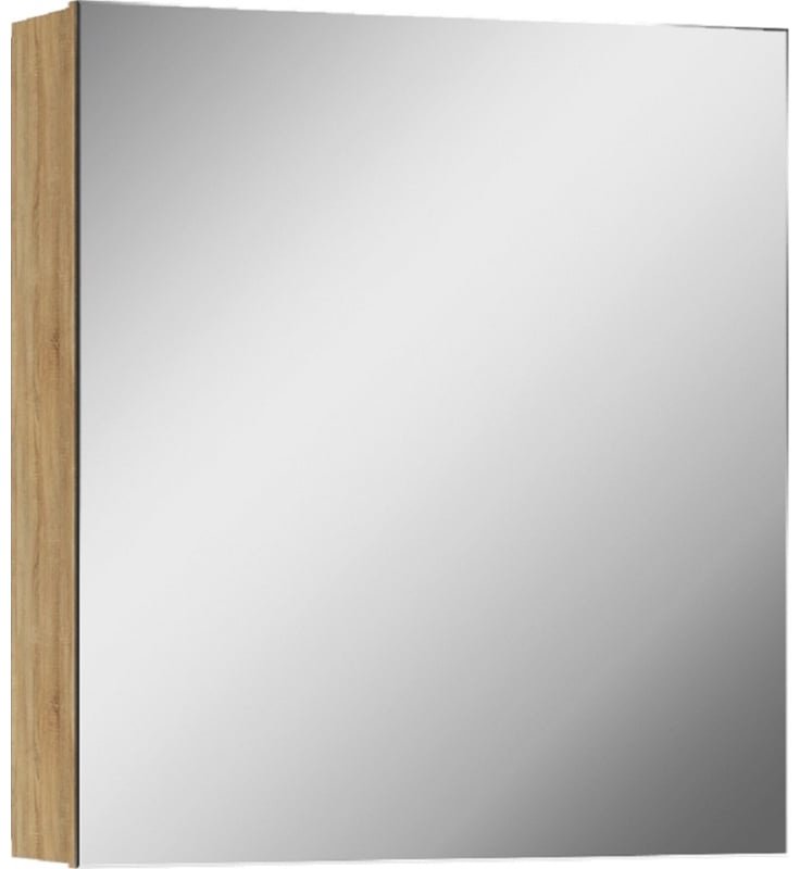 Шкаф зеркальный навесной Kabinka.kz DM2318HZ 50x14.1x69.5см коричневый купить,NaN