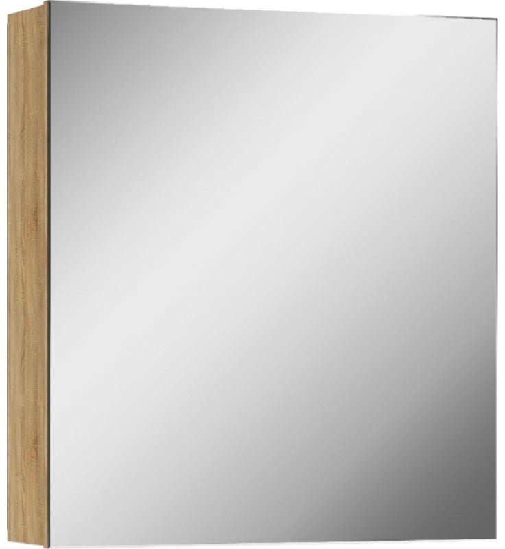 Шкаф зеркальный навесной Kabinka.kz DM2318HZ 50x14.1x69.5см коричневый купить,NaN
