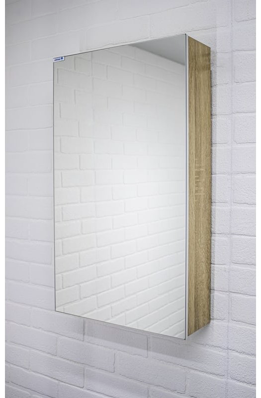Шкаф зеркальный навесной Kabinka.kz DM2318HZ 50x14.1x69.5см коричневый купить,NaN
