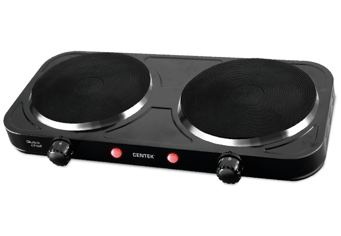 Плитка электрическая Centek CT-1507 черная