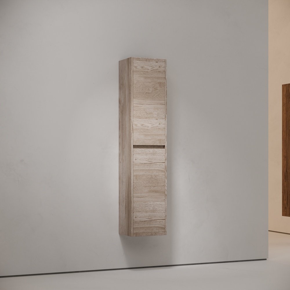 Шкаф-пенал навесной KABINKA.KZ Libra, 35x30x160 см, бежевый