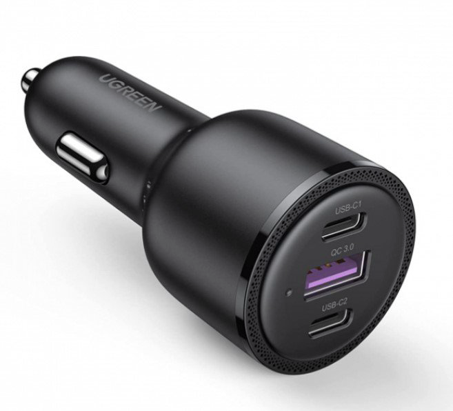 Автомобильное зарядное устройство Ugreen CD239 20467 черное купить,NaN