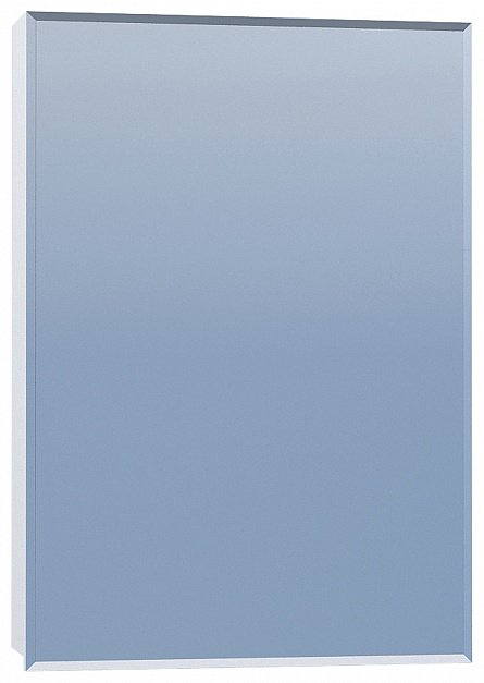 Шкаф зеркальный навесной Kabinka,kz Grand 500 50x14.4x70см белый купить,NaN