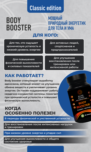Body Booster Classic 90 Капсул