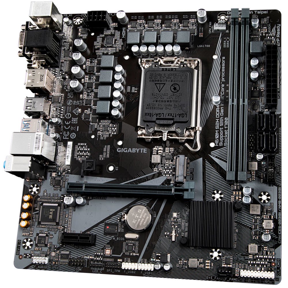 Материнская плата Gigabyte H610M S2H DDR4 купить,0