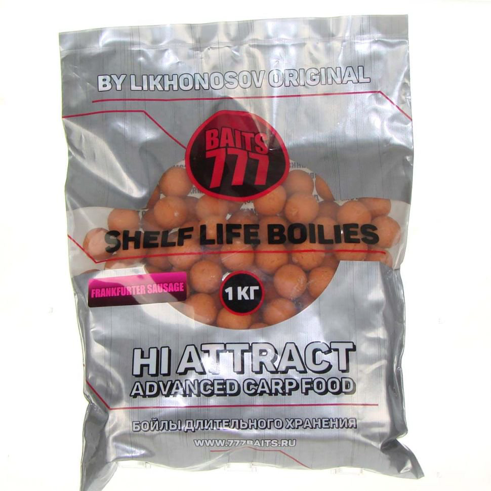 Бойлы Baits 777 20мм 1 кг Frankfurter Sausage купить,NaN