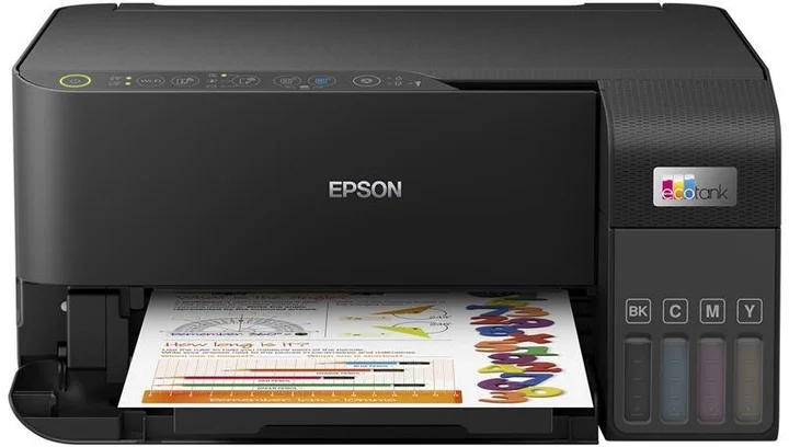 МФУ Epson L3550 фабрика печати Wi-Fi черный 