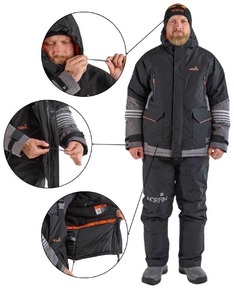 Костюм NORFIN Winter Suit Element 2 + XL