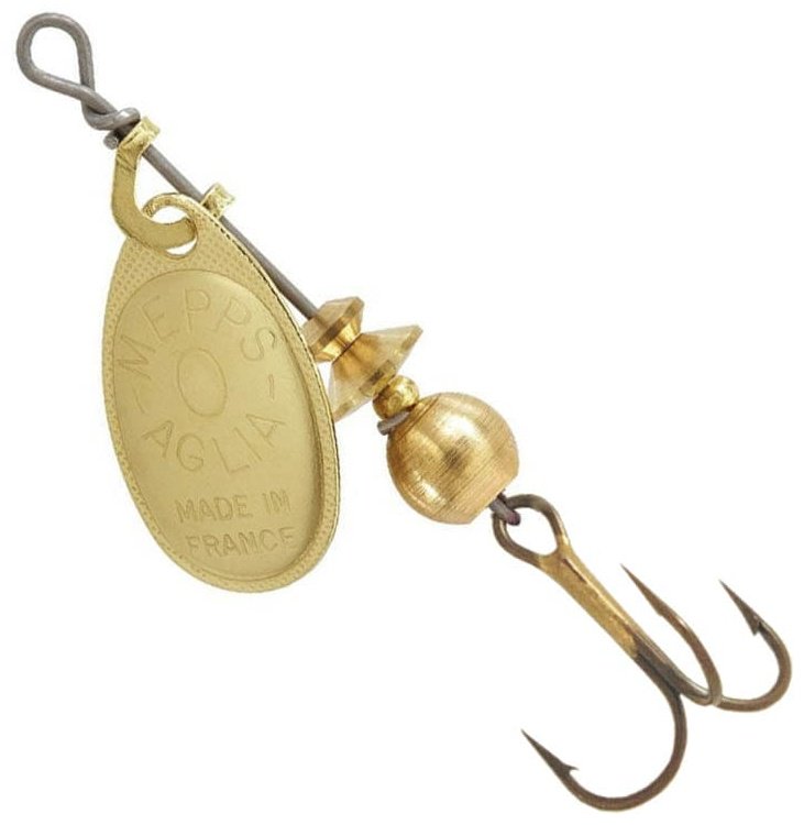 Блесна Mepps AGLIA №0, Блистер, 2.5г, OR Gold 1 шт купить,NaN
