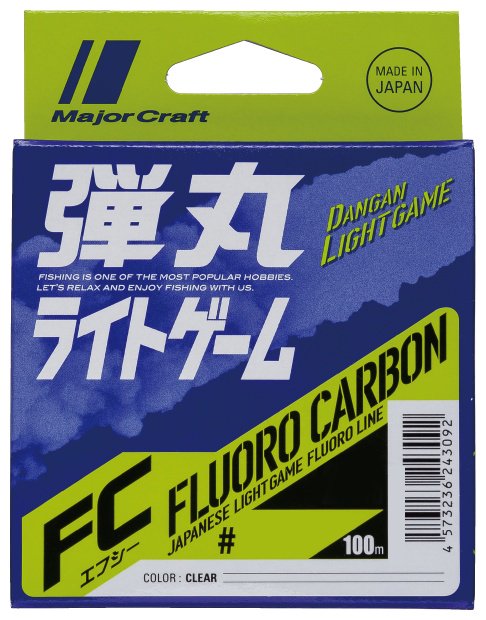 Леска Major Craft флюоркарбоновая DLG-F 0.8-3lb 0.148 мм прозрачный купить,NaN