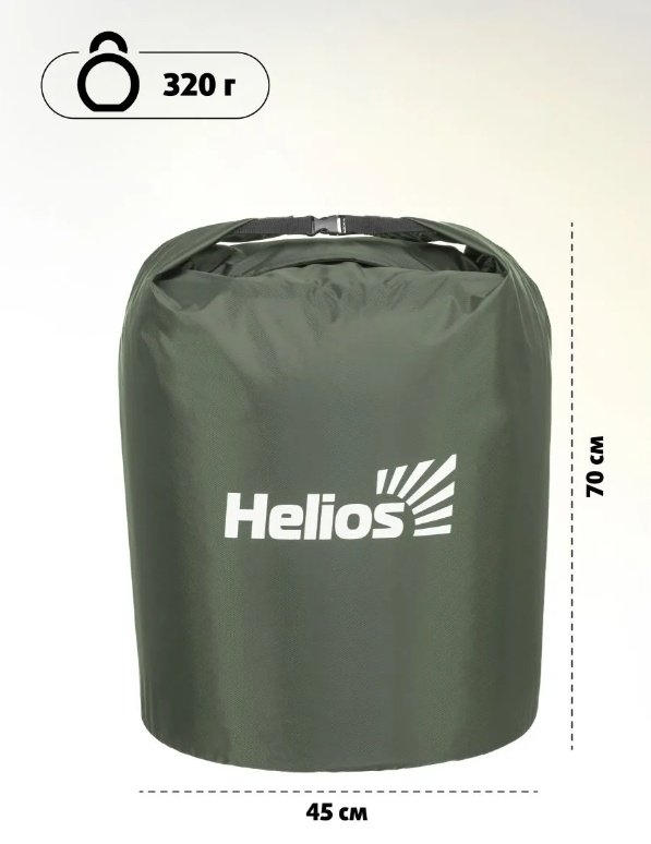 Гермомешок Гермомешок Helios HS-GM-100 100 л хаки купить,NaN