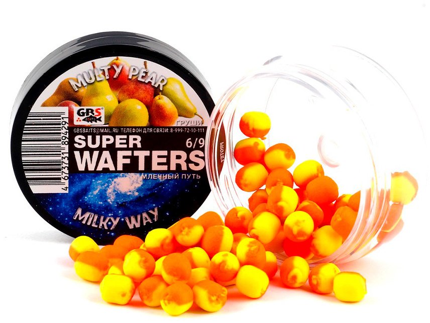 Прикормка GBS Baits Wafters GBS-W776 мульти груша-милки вей 0.66 кг купить,NaN