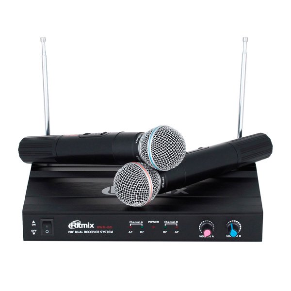 Микрофон Ritmix RWM-221 серебристый купить,NaN
