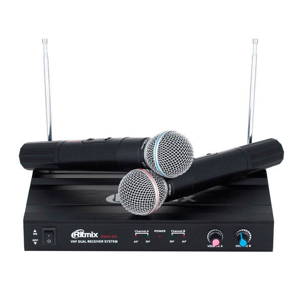 Микрофон Ritmix RWM-221 серебристый купить,NaN