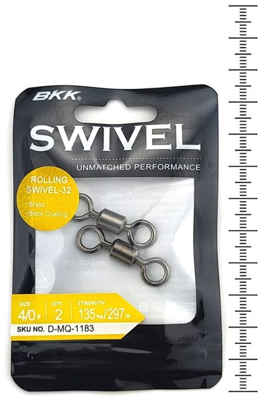 Вертлюг BKK Rolling Swivel-32 №4/0 135 D-MQ-1183 купить,NaN