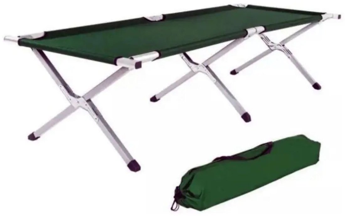 Раскладушка Premier Fishing 62х188 см , зеленый купить,NaN