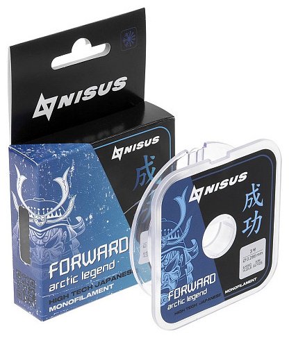 Леска NISUS монофильная N-FAG-0.286-50 0.286 мм прозрачный купить,NaN