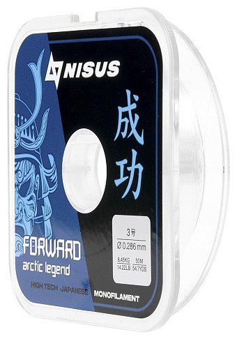 Леска NISUS монофильная N-FAG-0.286-50 0.286 мм прозрачный купить,NaN