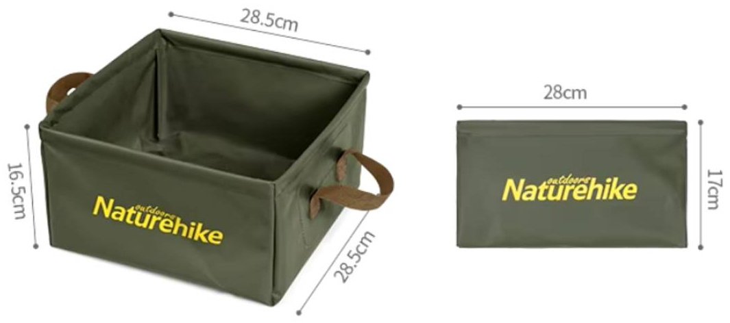 Гермомешок Ведро Naturehike NH19SJ00713L 13 л зеленый купить,NaN