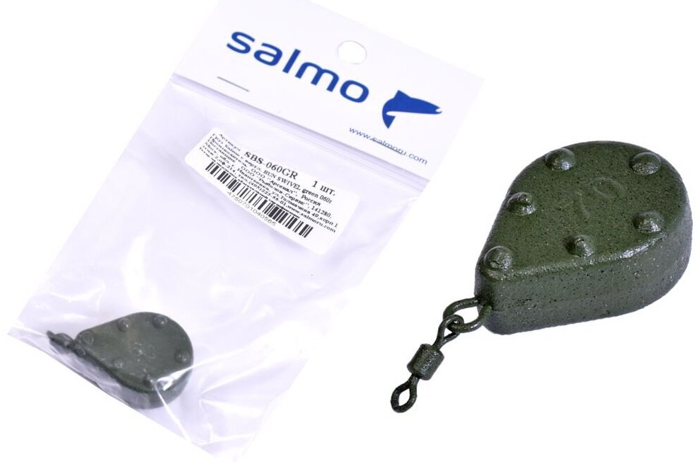Грузило Капля Salmo SBS-060GR 60 г купить,NaN