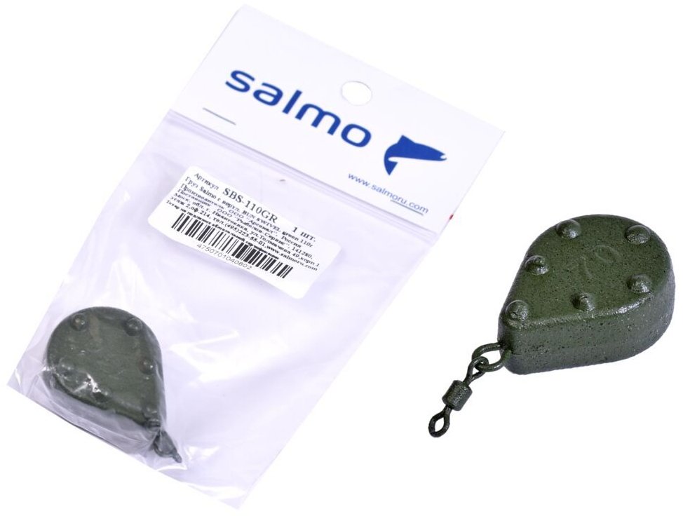 Грузило Капля Salmo SBS-110GR 110 г купить,NaN