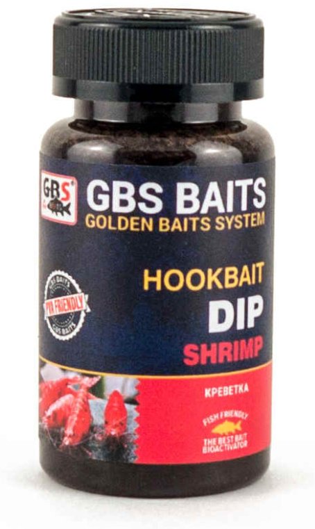 Прикормка GBS Baits Дип 120мл Shrimp Креветка 0.12 кг купить,NaN