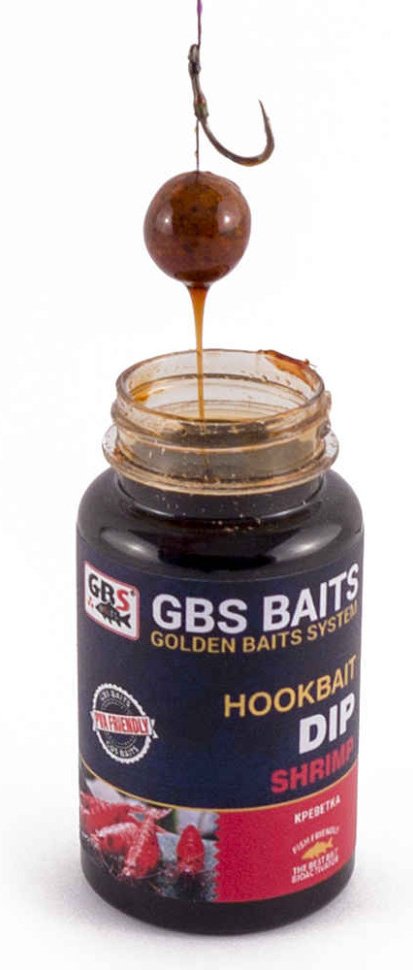 Прикормка GBS Baits Дип 120мл Shrimp Креветка 0.12 кг купить,NaN