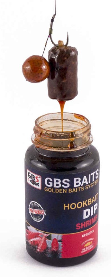 Прикормка GBS Baits Дип 120мл Shrimp Креветка 0.12 кг купить,NaN