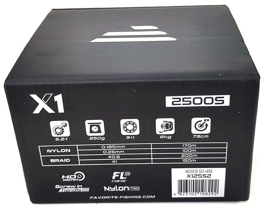 Катушка Favorite X1 (2024) 2500S, X125S2 купить,NaN