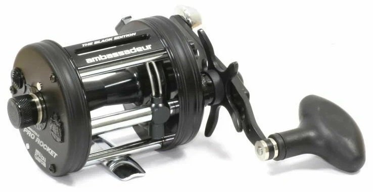 Катушка Abu Garcia мультипликаторная Ambassadeur Pro Rocket CSB BLKED 6501 LEFT RLPR-6501BE купить,NaN