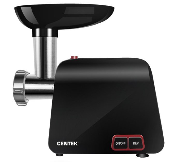 Мясорубка Centek CT-1621 черная купить,NaN