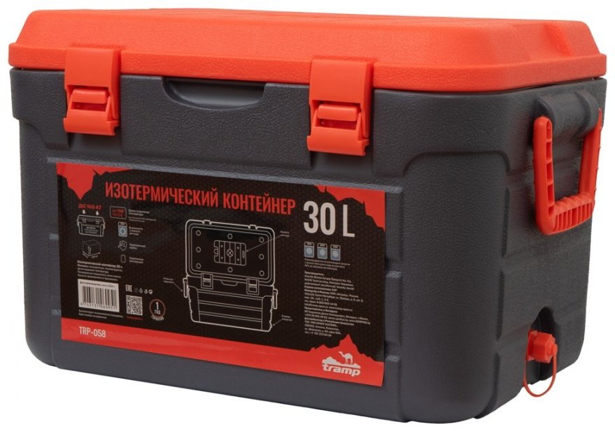 Контейнер Tramp TRP-058 30 л черный купить,NaN