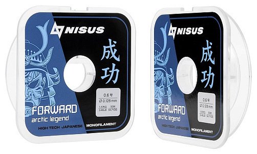 Леска NISUS монофильная N-FAG-0.128-50 0.128 мм прозрачный купить,NaN